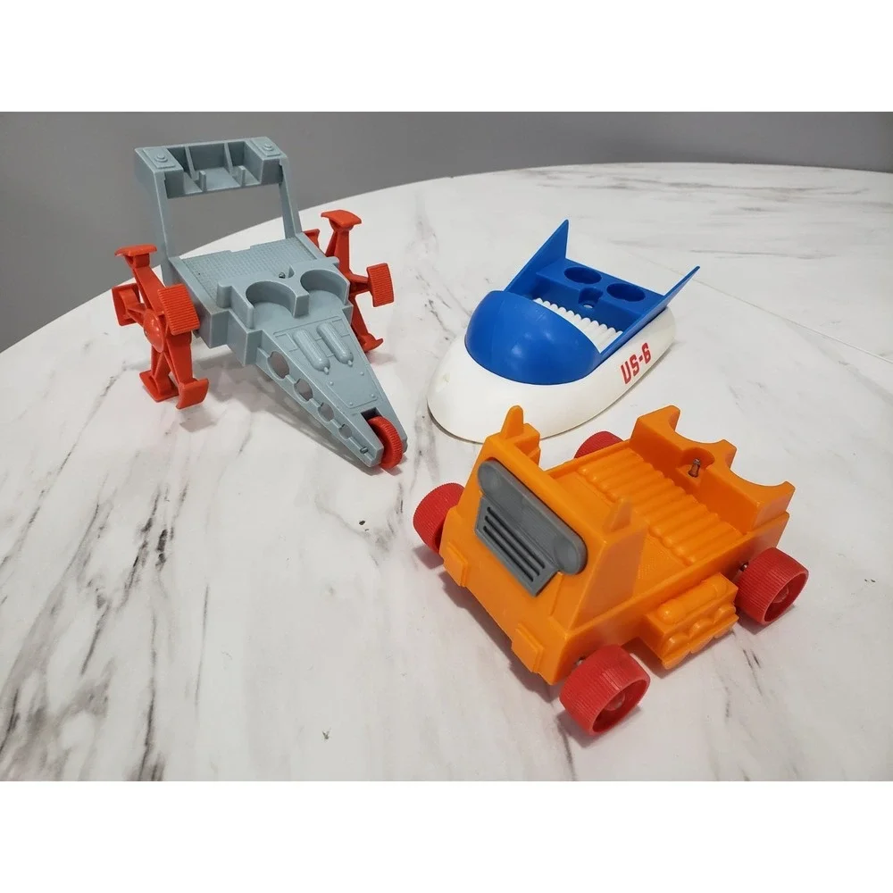 Lot 3 Eldon Billy Blastoff Vehicles Accessories 1968 Made in Japan